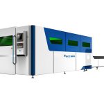 完全に囲まれた工業用レーザー切断機交換テーブル高精度