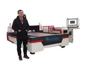 ip54 3軸レーザー金属切断機械ファイバーレーザーソース380 v 50/60 hz