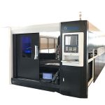 3000w繊維CNCレーザーの金属の打抜き機のガントリー二重運転の構造