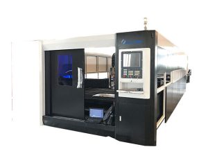 3000w繊維CNCレーザーの金属の打抜き機のガントリー二重運転の構造